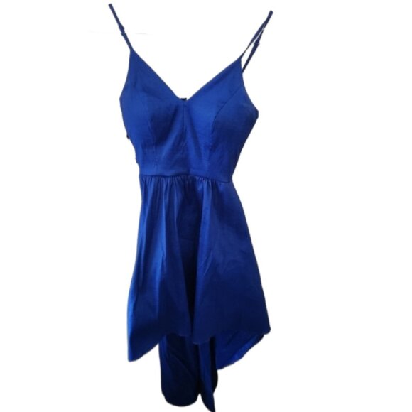 B Darlin Blue Formal Sleeveless Dress - Picture 1 of 4